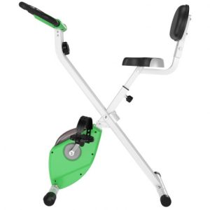 HomCom Professional Exercise Bike White/Green