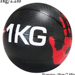 Alternative view of Max Strength Medicine Ball Medicine Ball Empty snatch Wall balls Heavy duty Exercise Kettlebell Lifting Fitness Mb Muscle Building - Multi Color