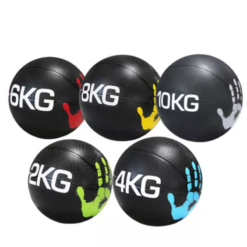 Max Strength Medicine Ball Medicine Ball Empty snatch Wall balls Heavy duty Exercise Kettlebell Lifting Fitness Mb Muscle Building - Multi Color