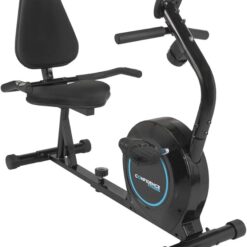 Smart Fitness Magnetic Recumbent Exercise Bike with Adjustable Resistance for Home Use