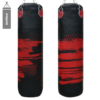 Artificial Leather Heavy Punch Bag Black/Red