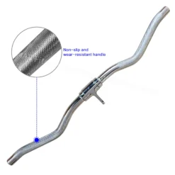 Alternative view of triceps-biceps Curl handle
