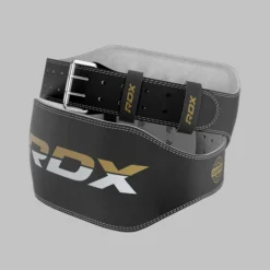 Alternative view of RDX 6 Inch Leather Gym Belt