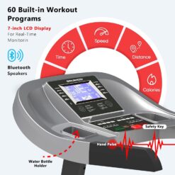 Alternative view of Sparnod Fitness Treadmill STC-4350