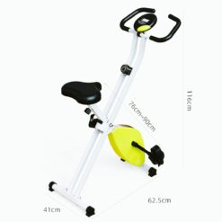 Alternative view of Folding exercise bike.