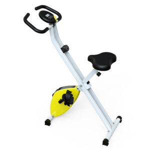 Folding exercise bike.