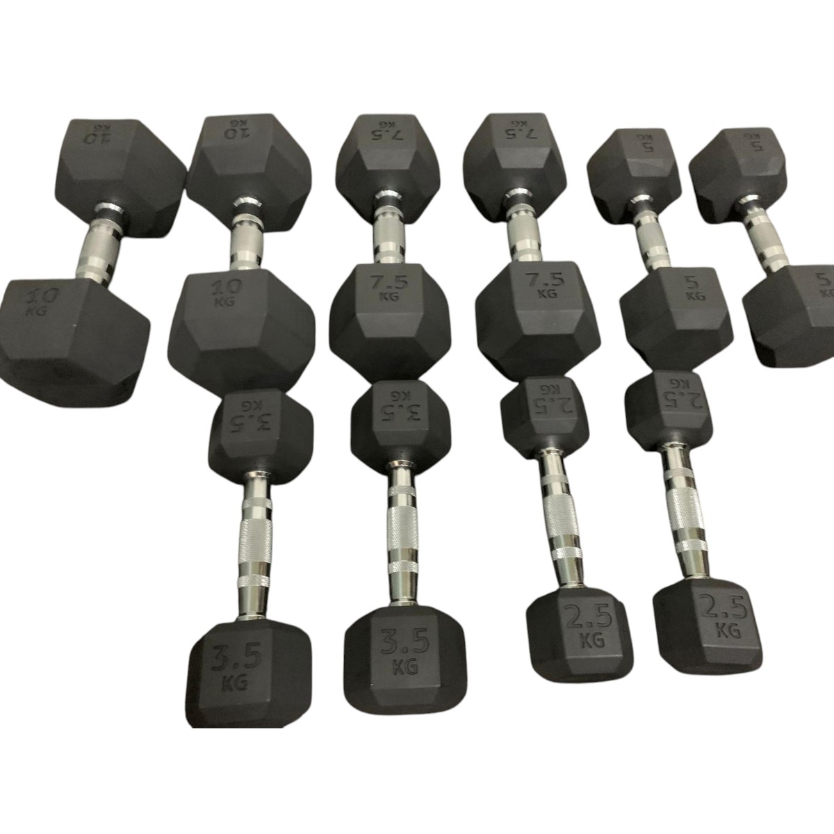 Technogym Hexagon Dumbbell Set