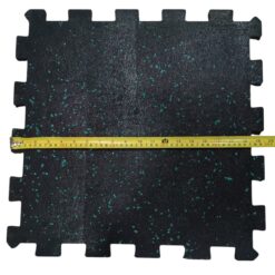Alternative view of RUBBER WEIGHTED GYM INTERLOCK TILES LF