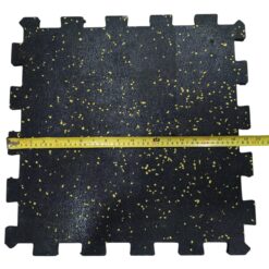 Alternative view of RUBBER WEIGHTED GYM INTERLOCK TILES LF