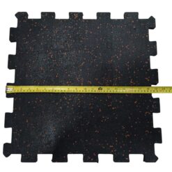 Alternative view of RUBBER WEIGHTED GYM INTERLOCK TILES LF