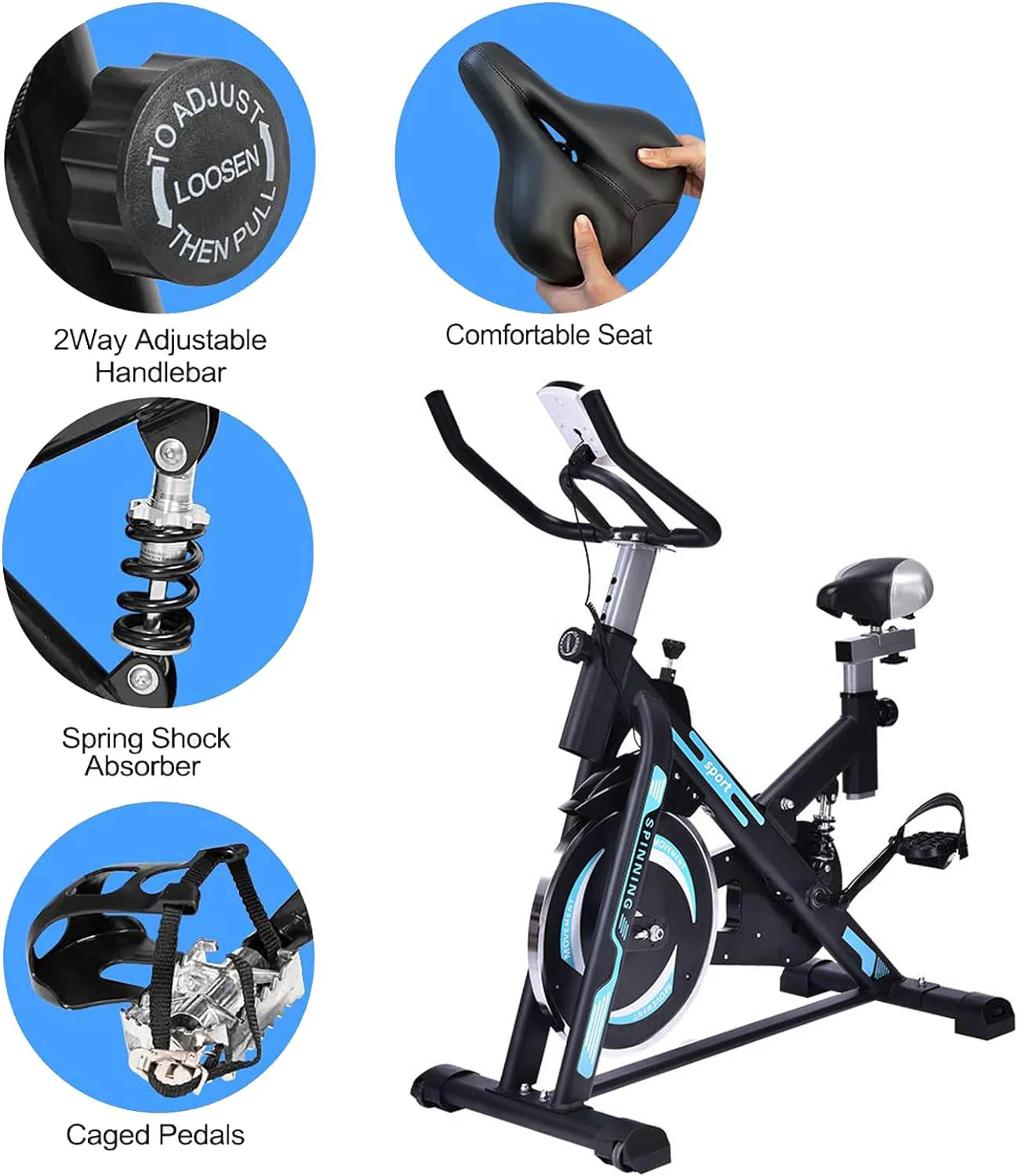 SPORT SPINNING BIKE - Image 3