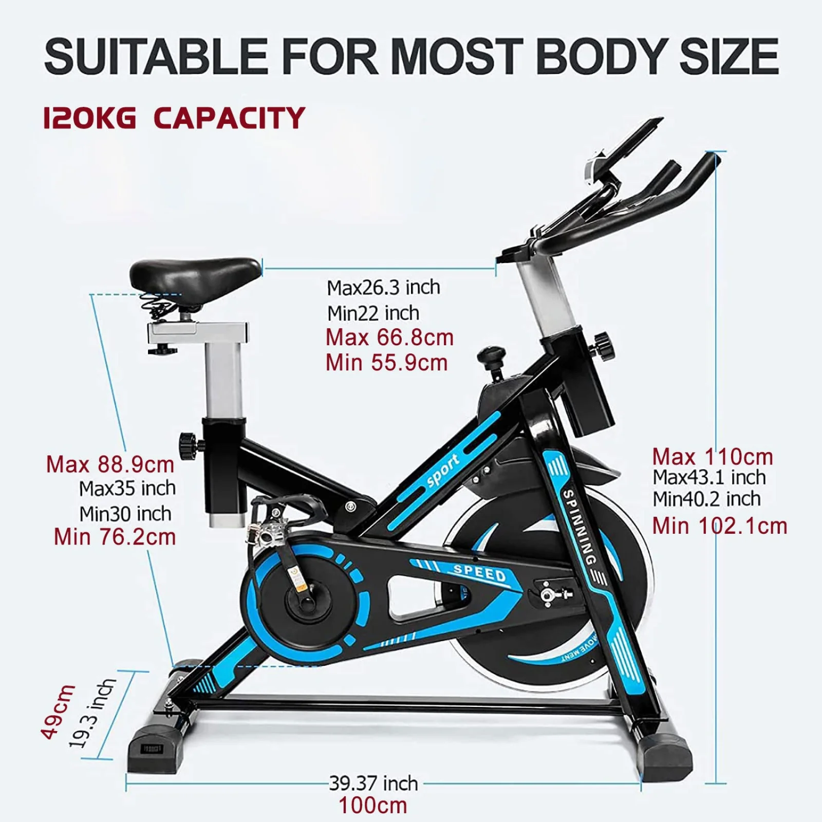 SPORT SPINNING BIKE - Image 8