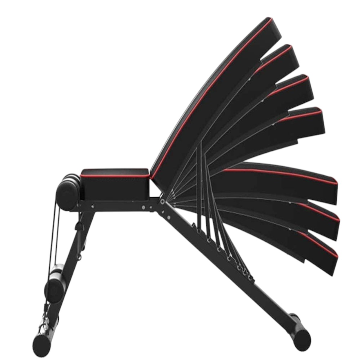 YOLEO Adjustable Weight Bench - Image 4