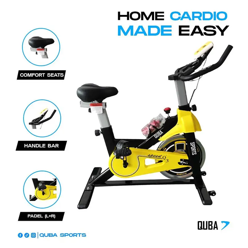 Quba Sports Spin Bike - Image 5