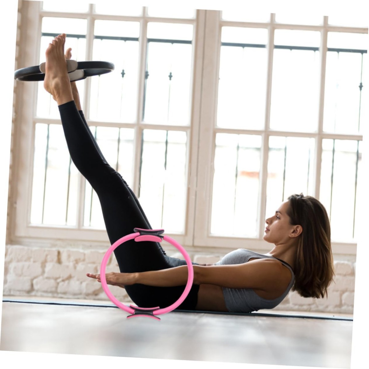 Yoga Ring Pilates Circle Exercises Thigh Yoga Balance Tool Sports Ring Instrument Household - Image 9
