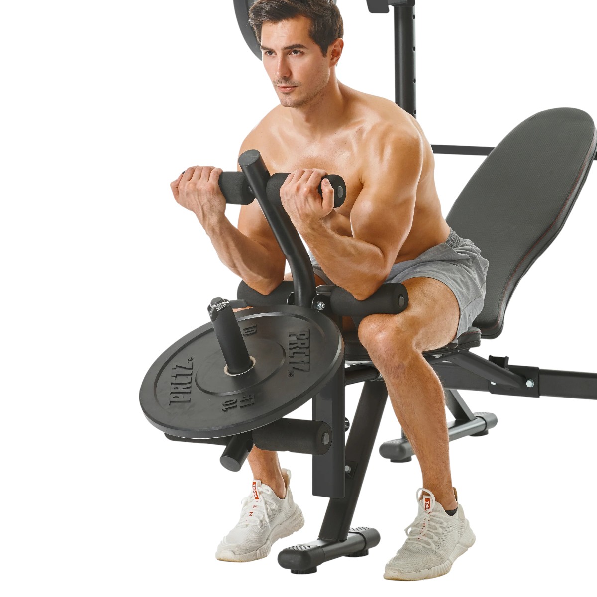 ADJUSTABLE WEIGHT BENCH WITH OLYNPIC SQUAT RACK XD2400 - Image 12