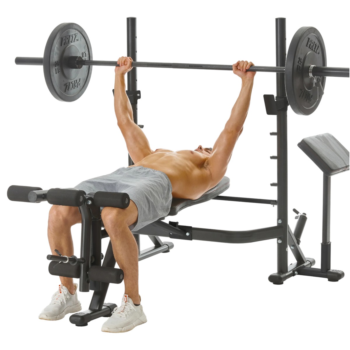 ADJUSTABLE WEIGHT BENCH WITH OLYNPIC SQUAT RACK XD2400 - Image 9