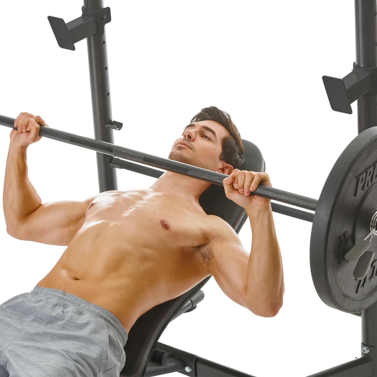 ADJUSTABLE WEIGHT BENCH WITH OLYNPIC SQUAT RACK XD2400 - Image 10