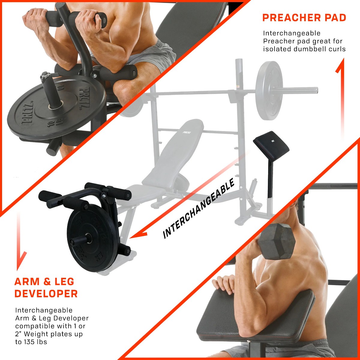 ADJUSTABLE WEIGHT BENCH WITH OLYNPIC SQUAT RACK XD2400 - Image 8