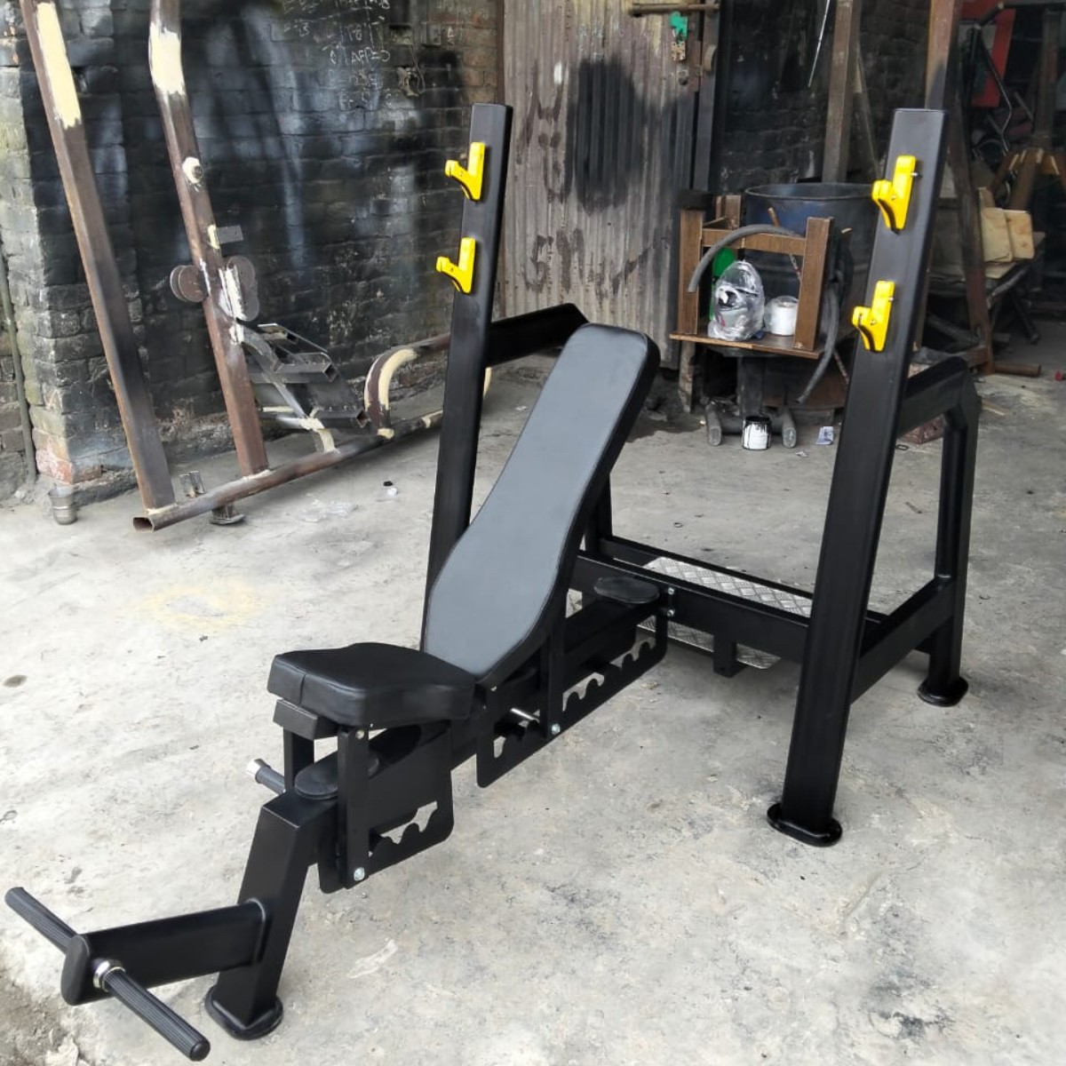 Multi-Function Adjustable Olympic Weight Bench Press - Image 6