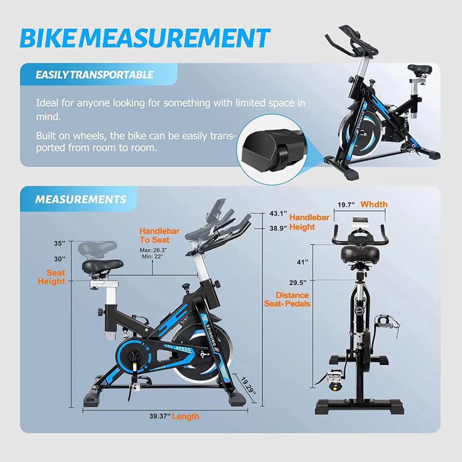 SPORT SPINNING BIKE - Image 7