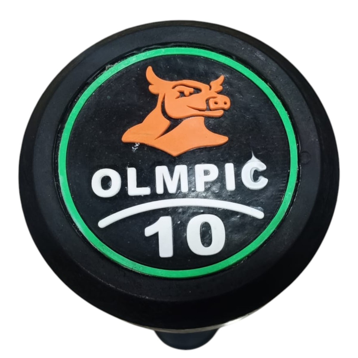 Olmpic Rubber Coated Fixed Barbell - Image 2