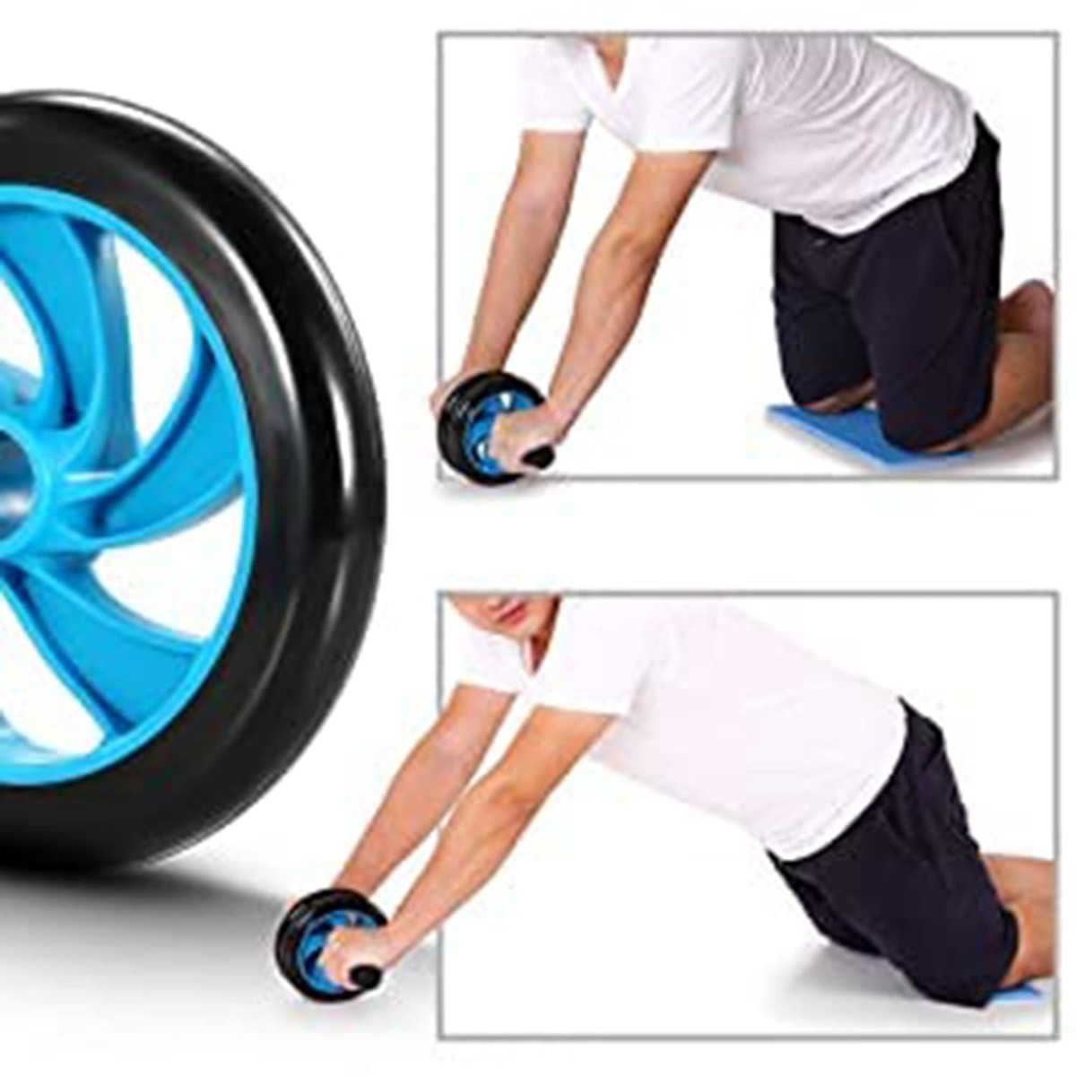 Double Wheel Abdominal Muscle Wheel for Home Exercise Fitness Equipment - Image 5
