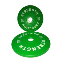 Alternative view of Precision Strength’s Bumper Plates