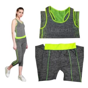 Copper Yoga Wear Suit Slimming