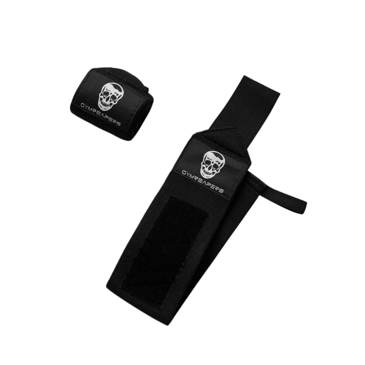 Gymreapers Wrist Wraps - 18" Weightlifting Wrist Support Black - Image 3