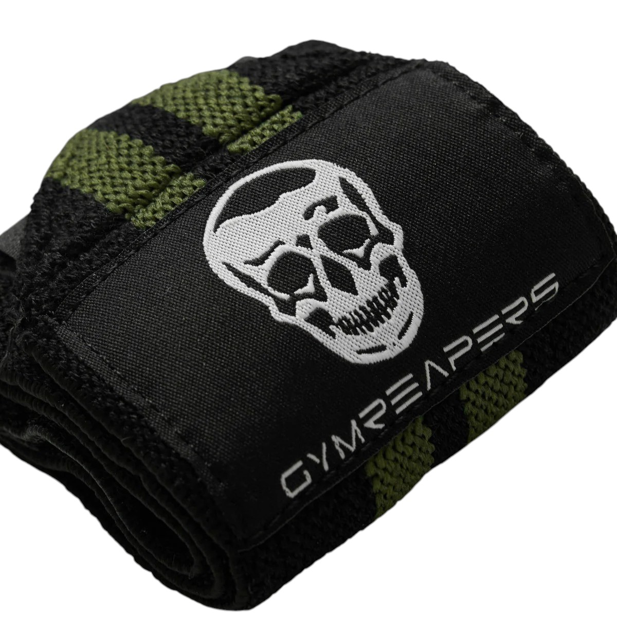 Gymreapers Wrist Wraps - 18" Weightlifting Wrist Support - Green - Image 2