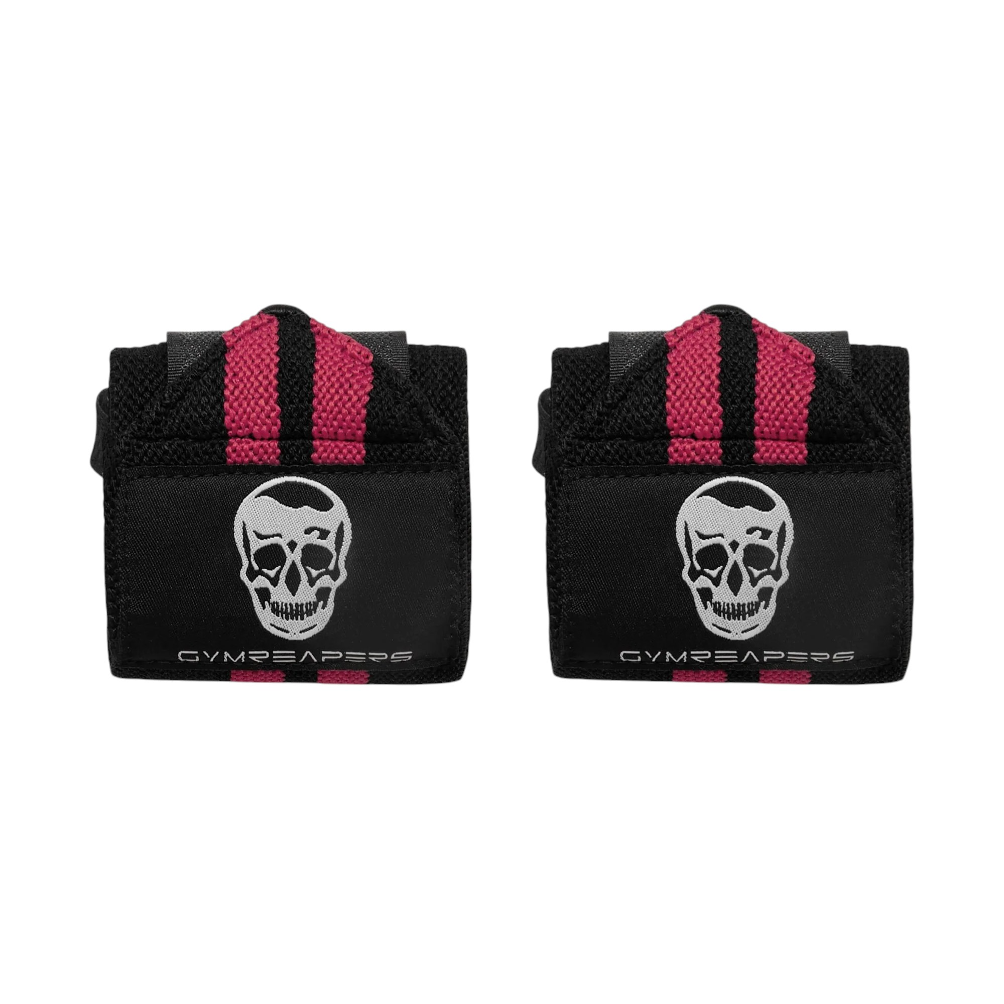 Gymreapers Wrist Wraps - 18" Weightlifting Wrist Support - Pink