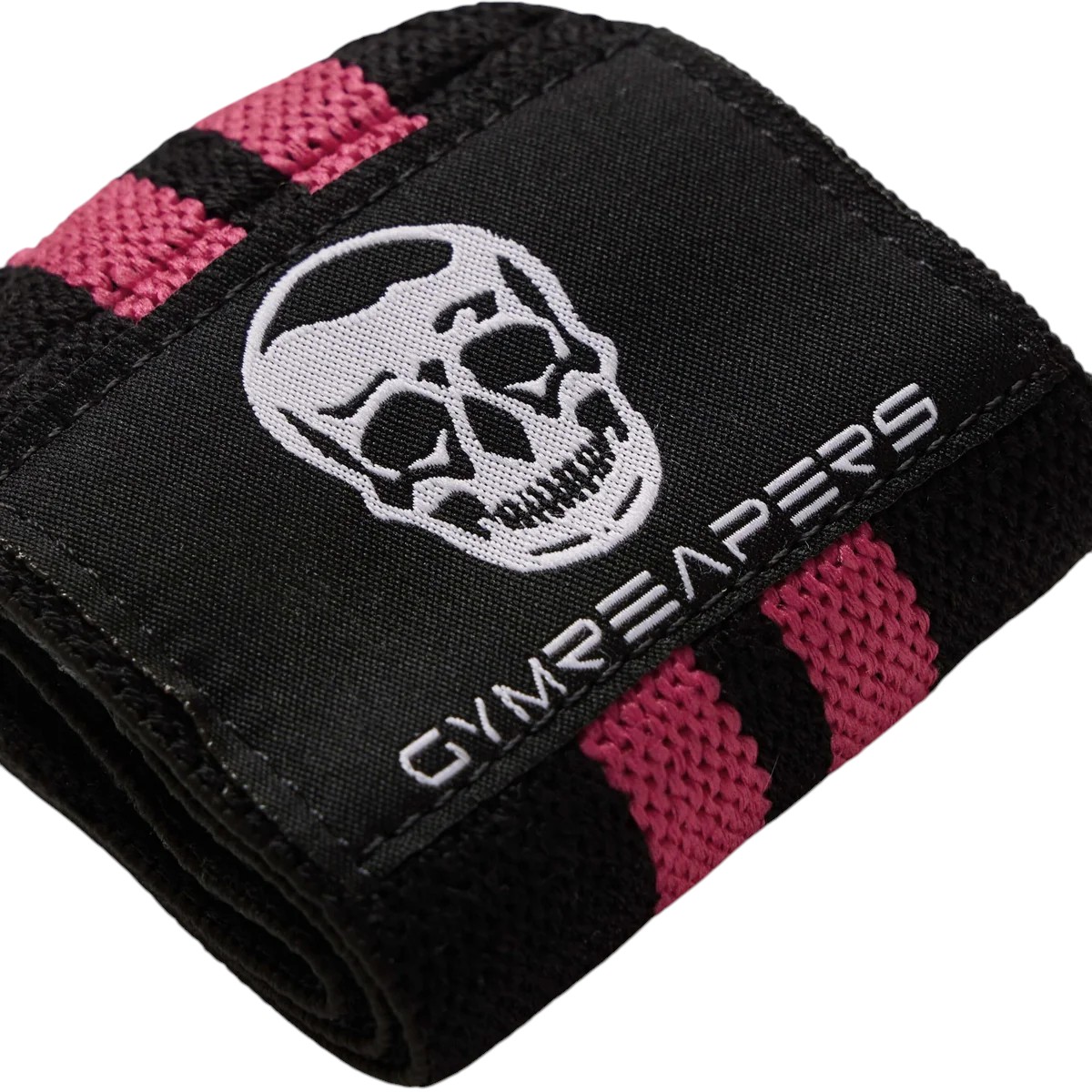 Gymreapers Wrist Wraps - 18" Weightlifting Wrist Support - Pink - Image 2