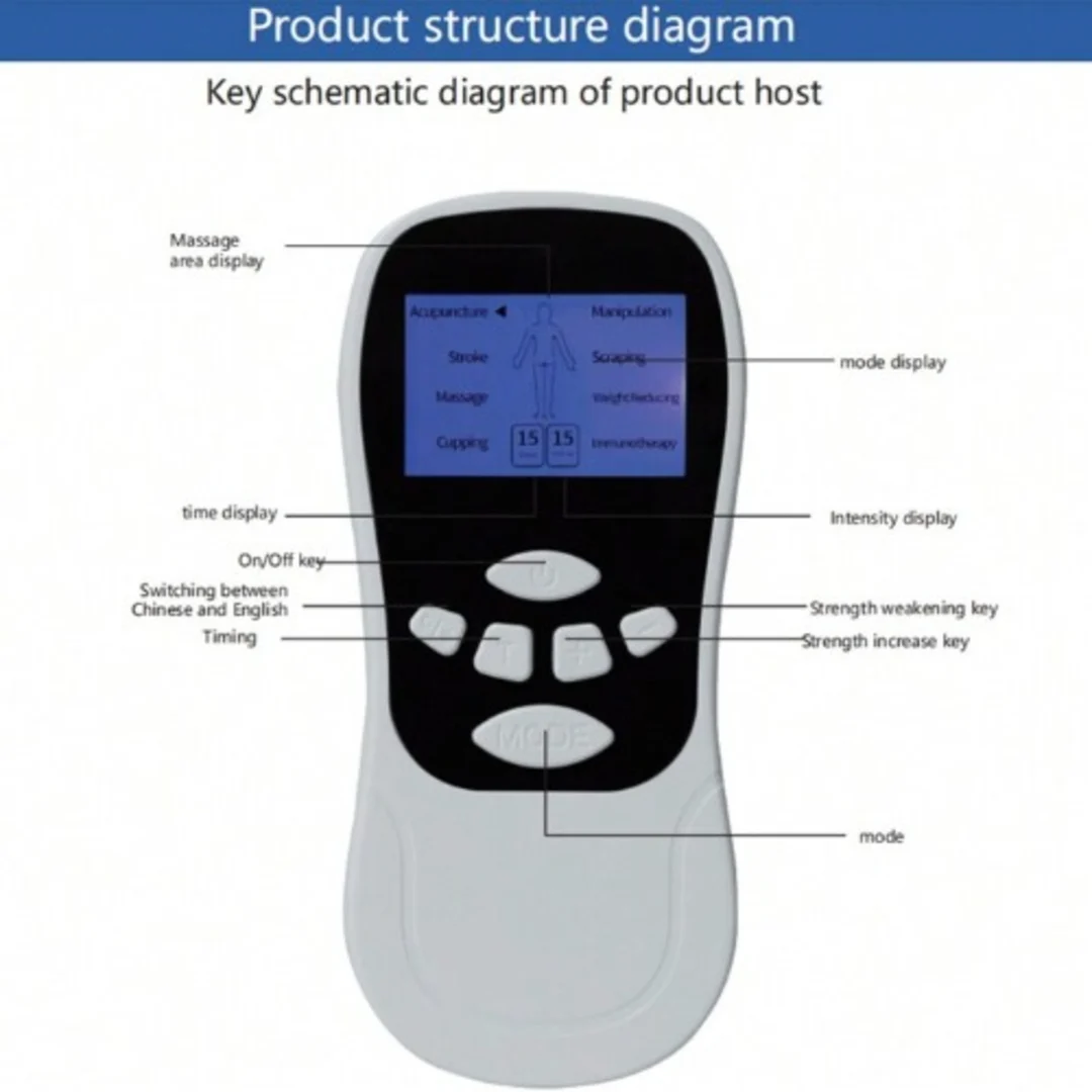 Blueidea Multifunctional Massager -BLD-610 - Image 8