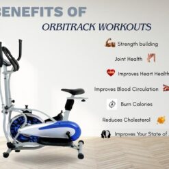 Alternative view of obitrek steel pulse cardio excercise machine