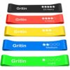 Gritin Resistance Bands - Set of 5 Resistance Fitness Exercise
