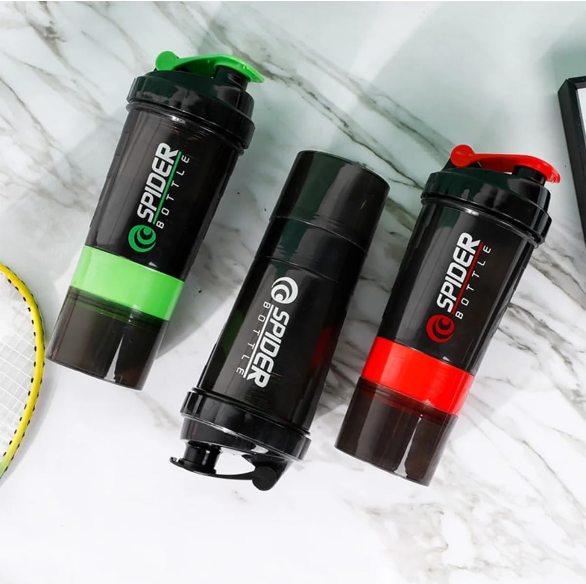 2 Storage Box Shaker Cups For Protein Shakes - Image 7