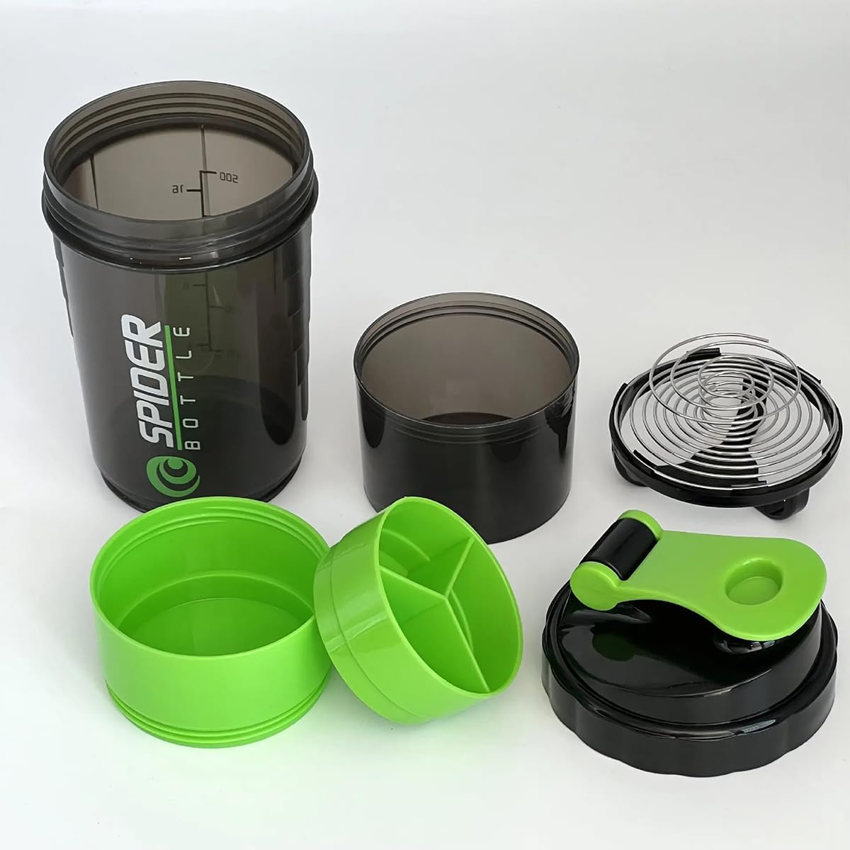2 Storage Box Shaker Cups For Protein Shakes - Image 4