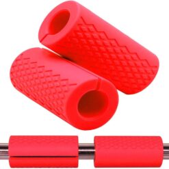 Gym Weight Bar Grips - fit Standard Barbell