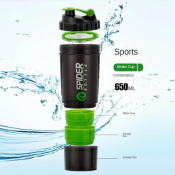 Alternative view of 2 Storage Box Shaker Cups For Protein Shakes