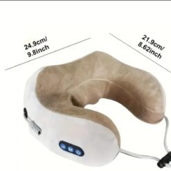 U-shaped electric neck massager pillow