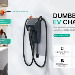 Alternative view of GK E18 7.36KW EV Charger
