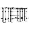 INOX DOUBLE-SIDED FREESTANDING SPACE SAVING RIG