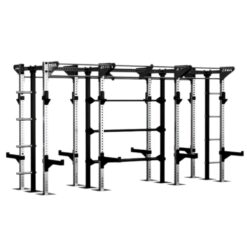 INOX DOUBLE-SIDED FREESTANDING SPACE SAVING RIG