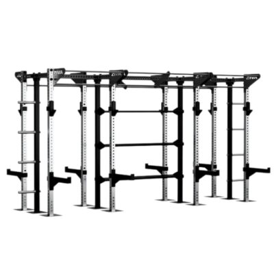 INOX DOUBLE-SIDED FREESTANDING SPACE SAVING RIG