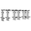 INOX 24’ DOUBLE-SIDED FREESTANDING SPACE SAVING RIG