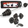 York Cast Iron Plate Barbell/Dumbell Set - 50kg