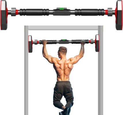 Doorway Pull Up Bar Anti-Slip Ergonomic No Drilling